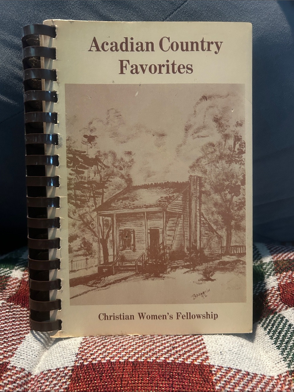 Vintage 1977 Acadian Country Favorites Cookbook Crowley Louisiana Cajun Creole 7